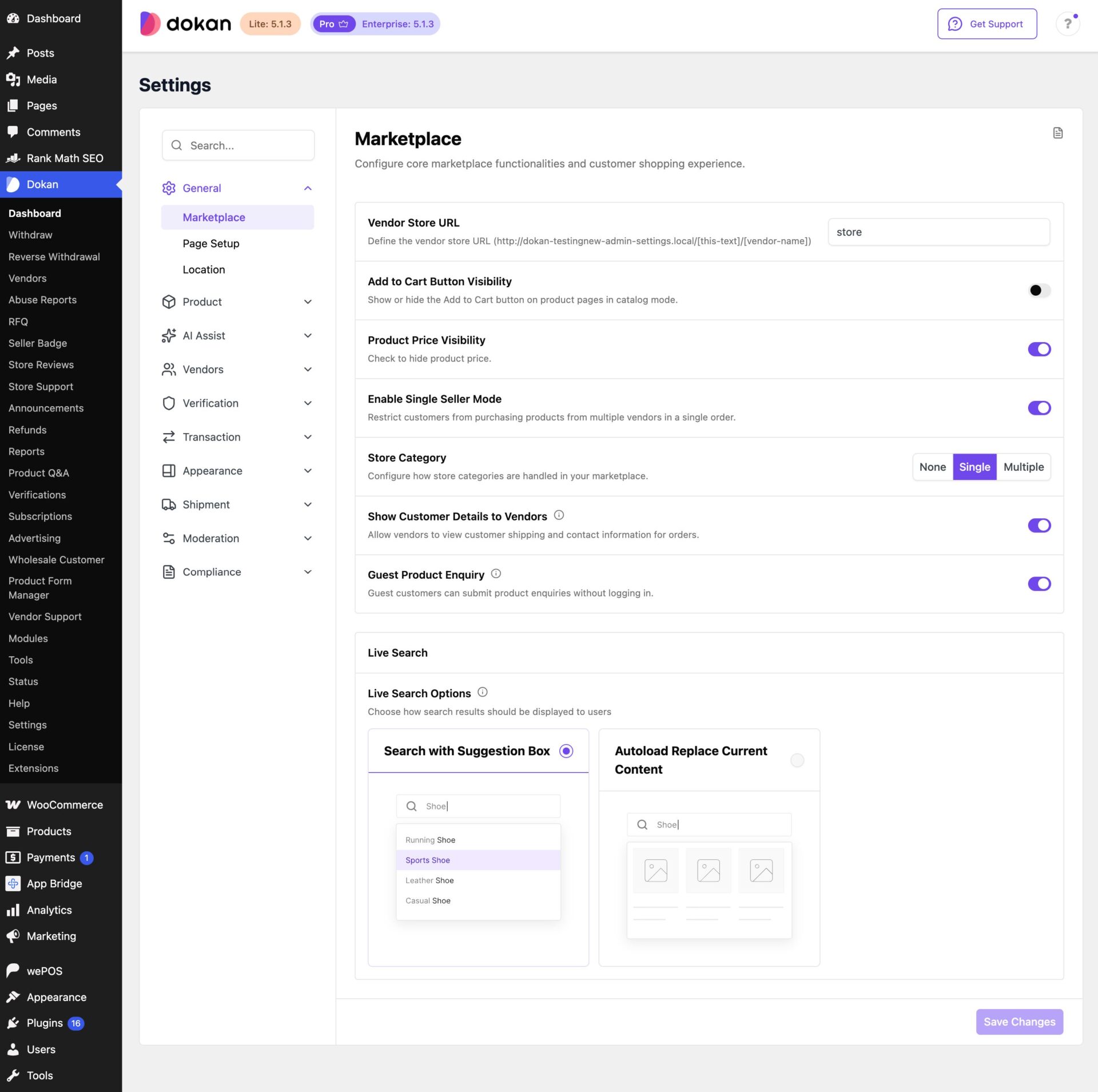 General Settings