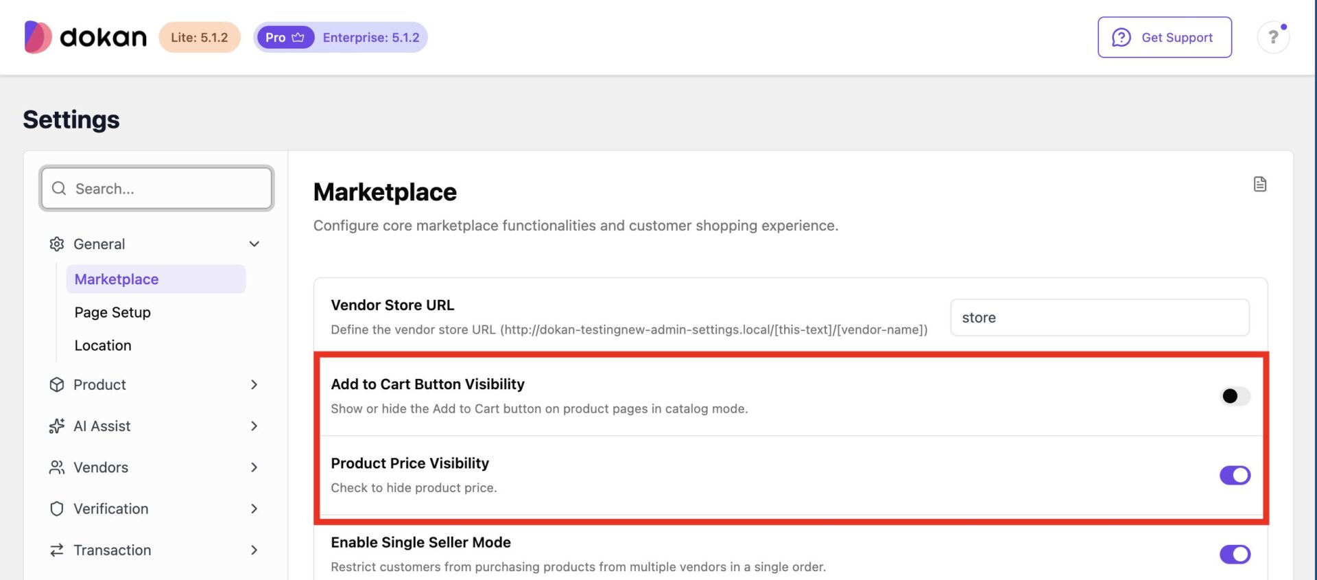 Catalog Mode