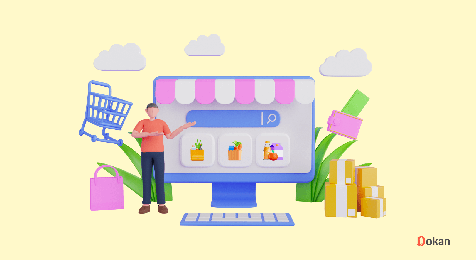 How to create a grocery marketplace
