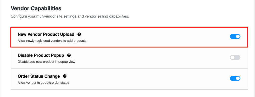 This image shows how to change product status as an admin