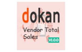 Ventas totales del proveedor de Dokan