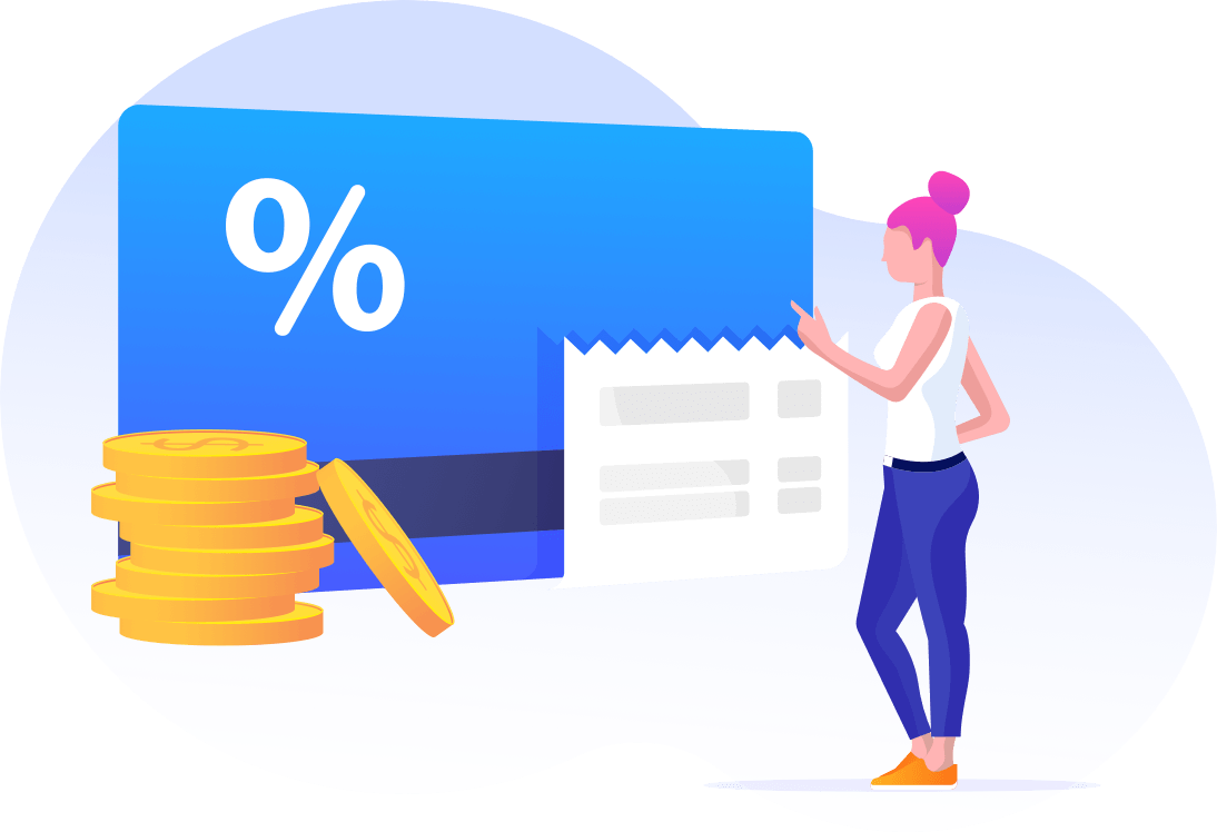 An illustration to refund and return