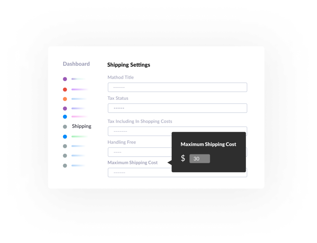 shipping rate price cap