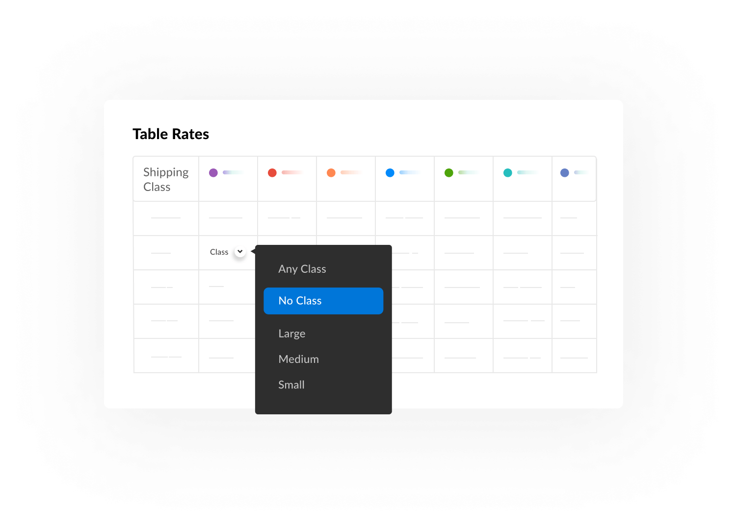 Table Rate Shipping Module Dokan Multivendor Plugin