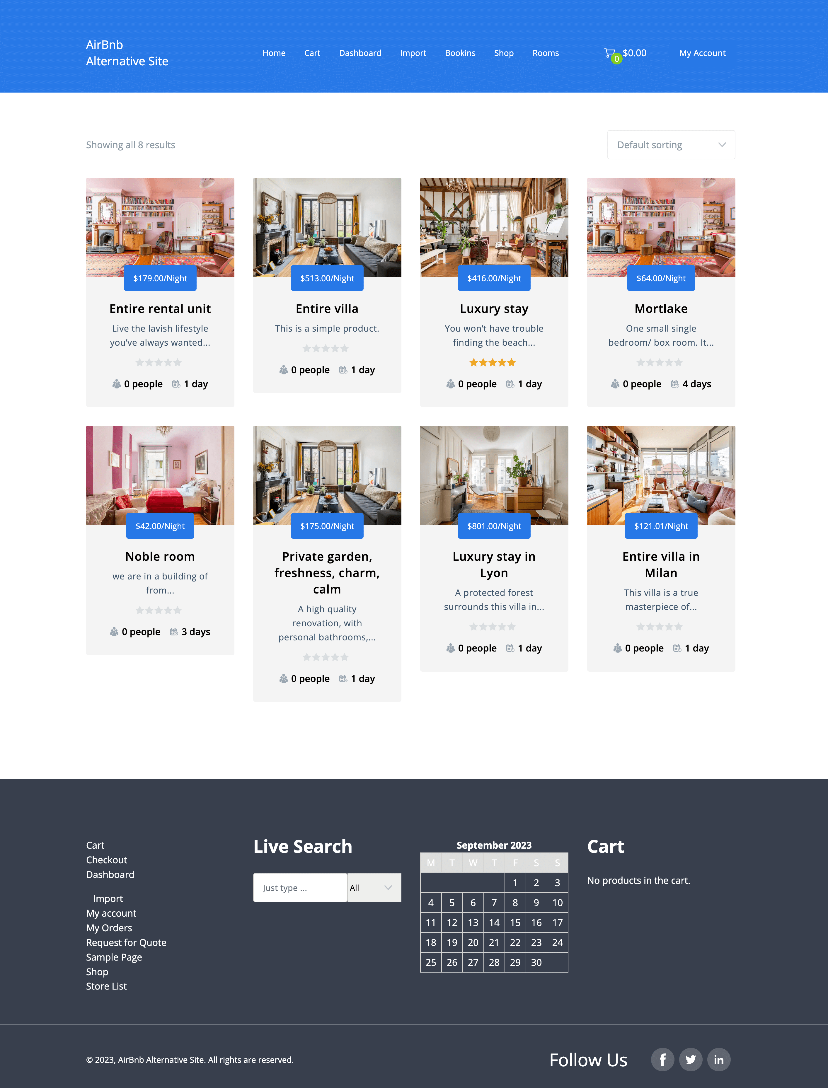 AirBnb-Alternative-Site