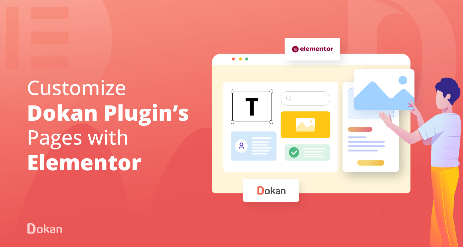 How Can I Customize Dokan Plugin’s Pages with Elementor