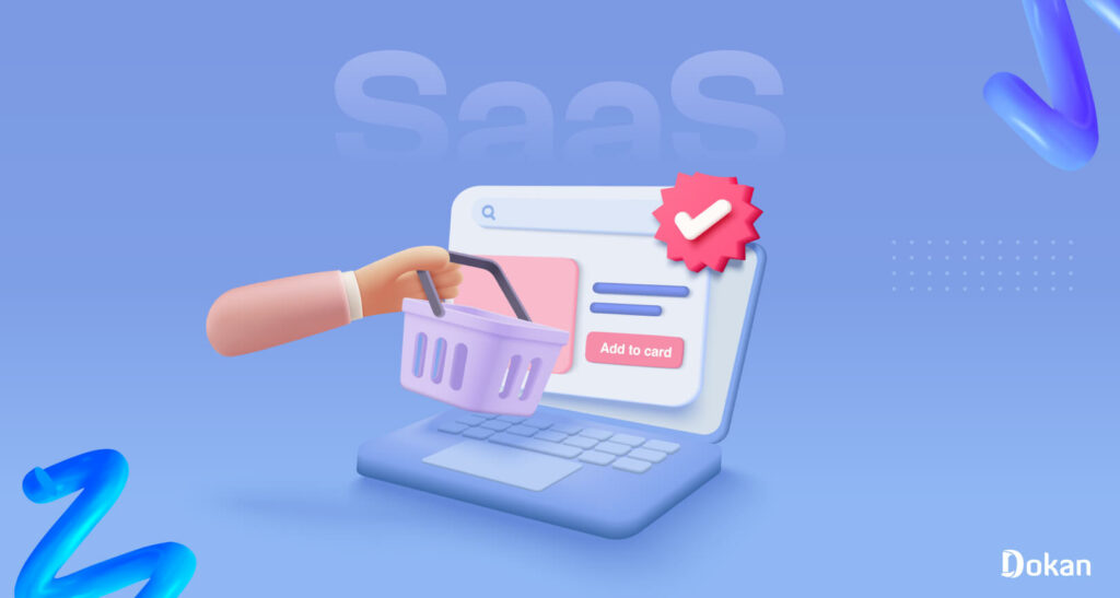 This is the feature image of the blog- SaaS eCommerce Platform