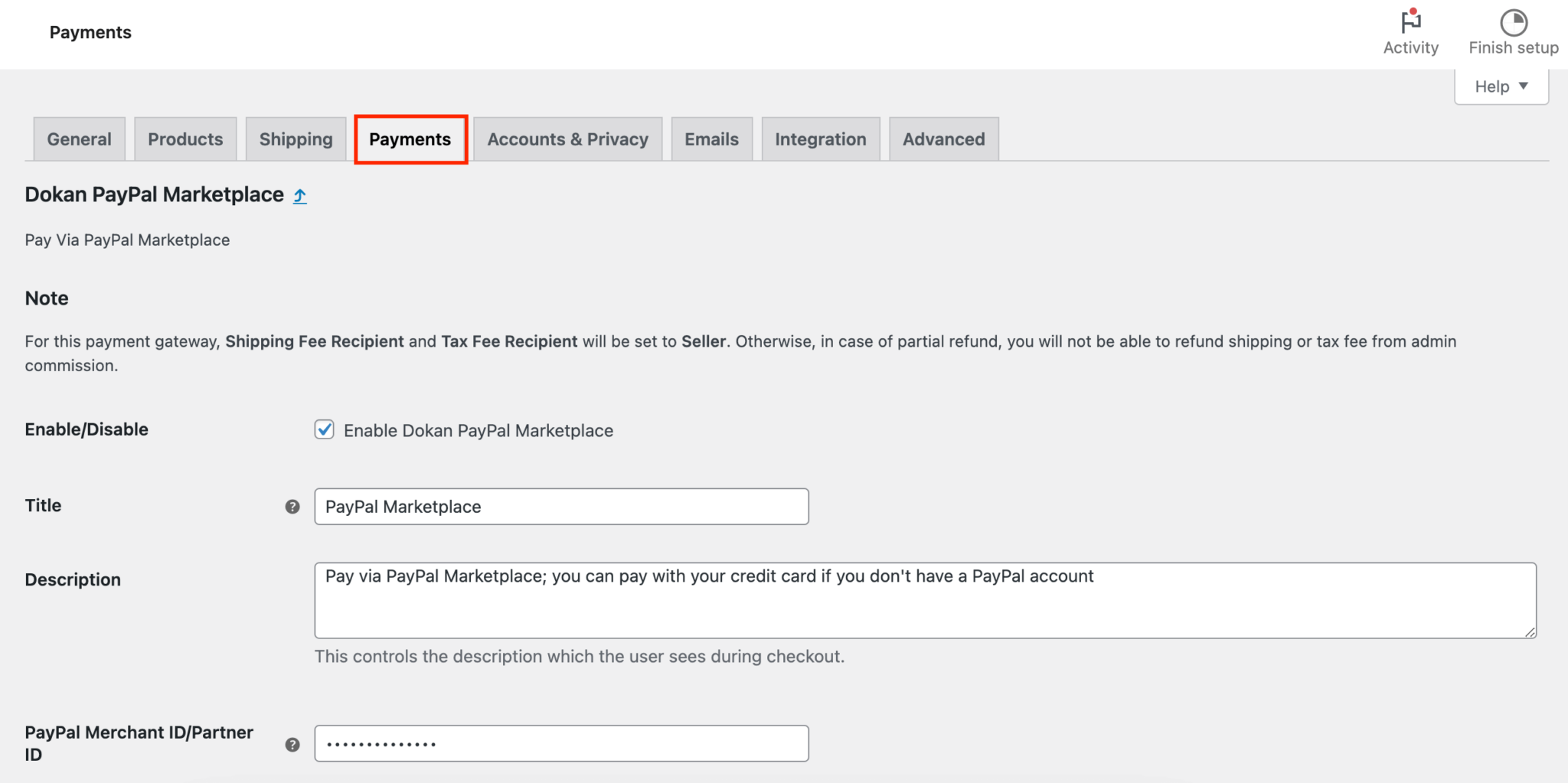 How to Integrate Marketplace Payment Gateway Using Dokan - Dokan