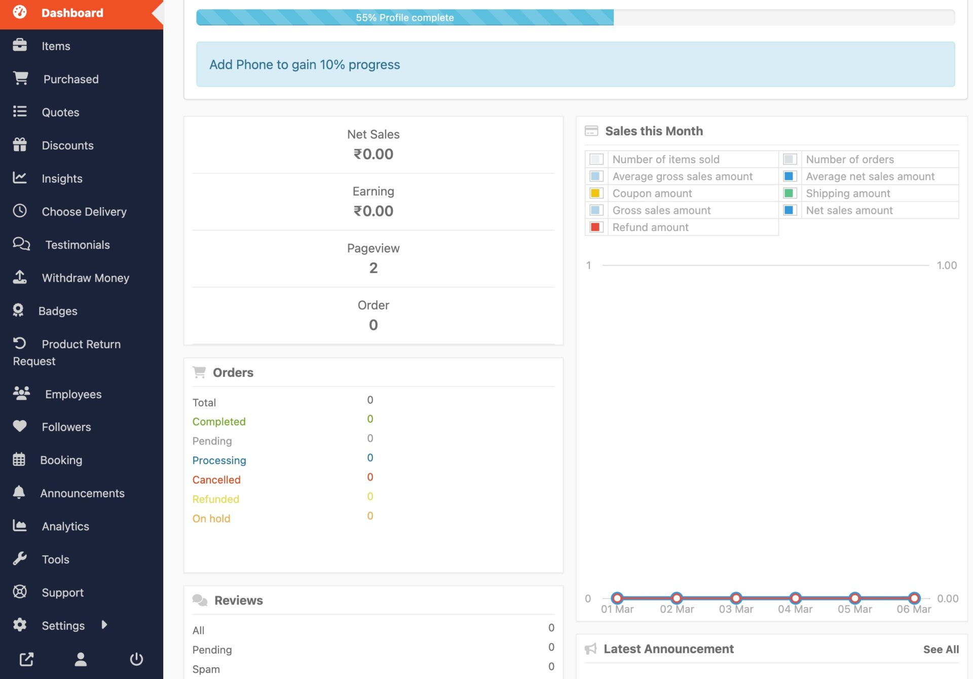 How to Redesign Vendor Dashboard of Dokan