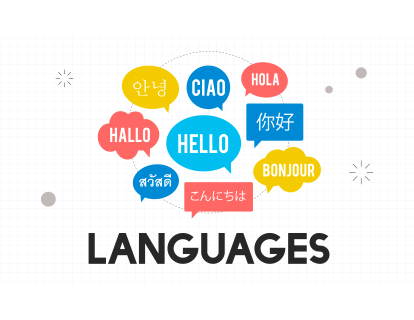 global reach through multilingual support