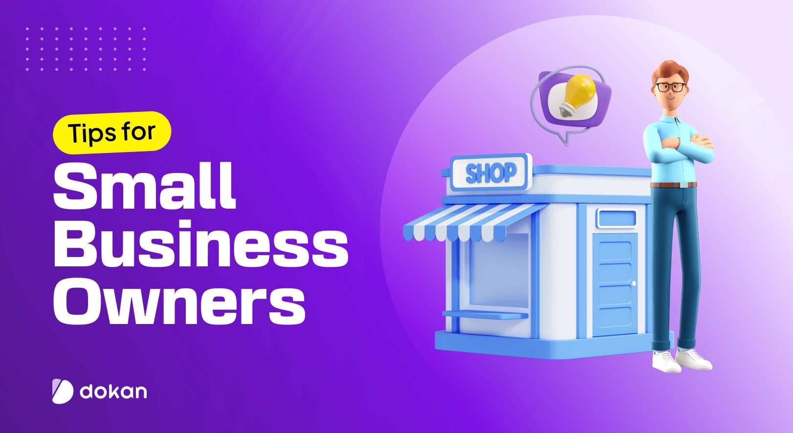 The feature image of tips for small business owners