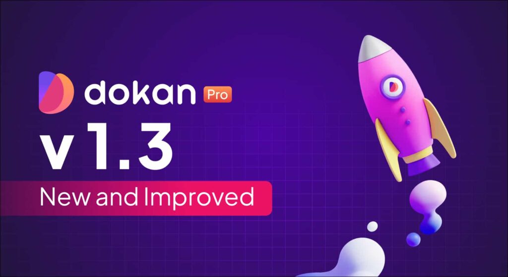 Bannière de sortie de Dokan Pro v1.3