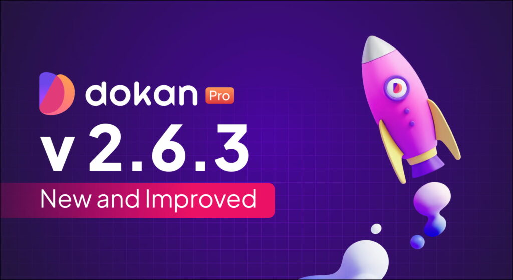 إصدار لافتة Dokan Pro v2.6.3