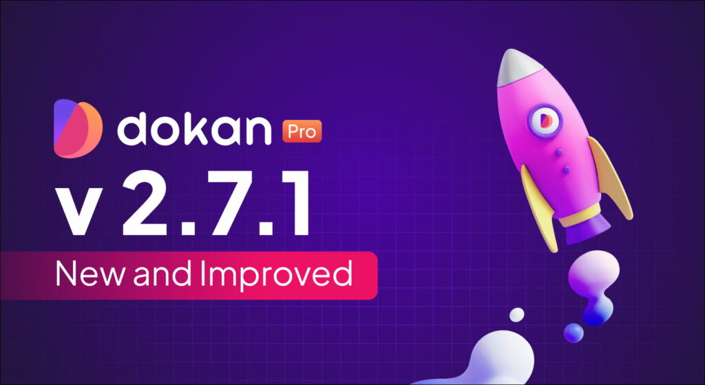 إصدار لافتة Dokan Pro v2.7.1