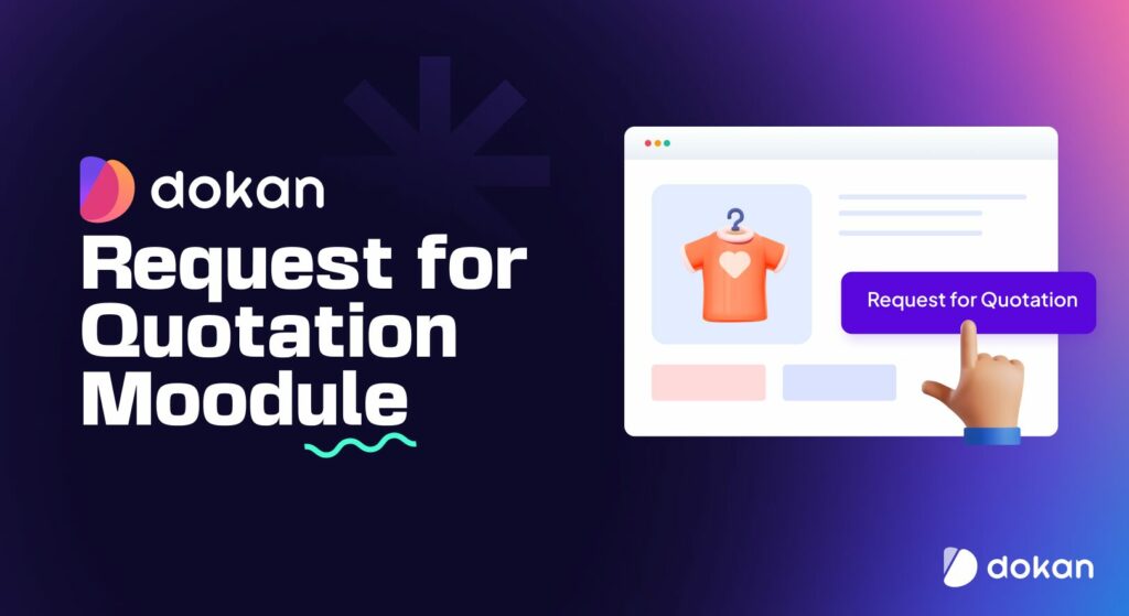 Dokan Request for Quotation Module