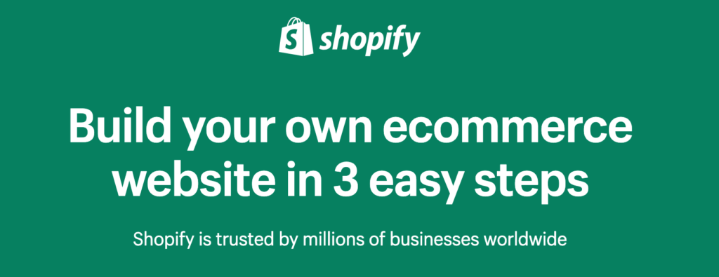 This is a screenshot of Shopify