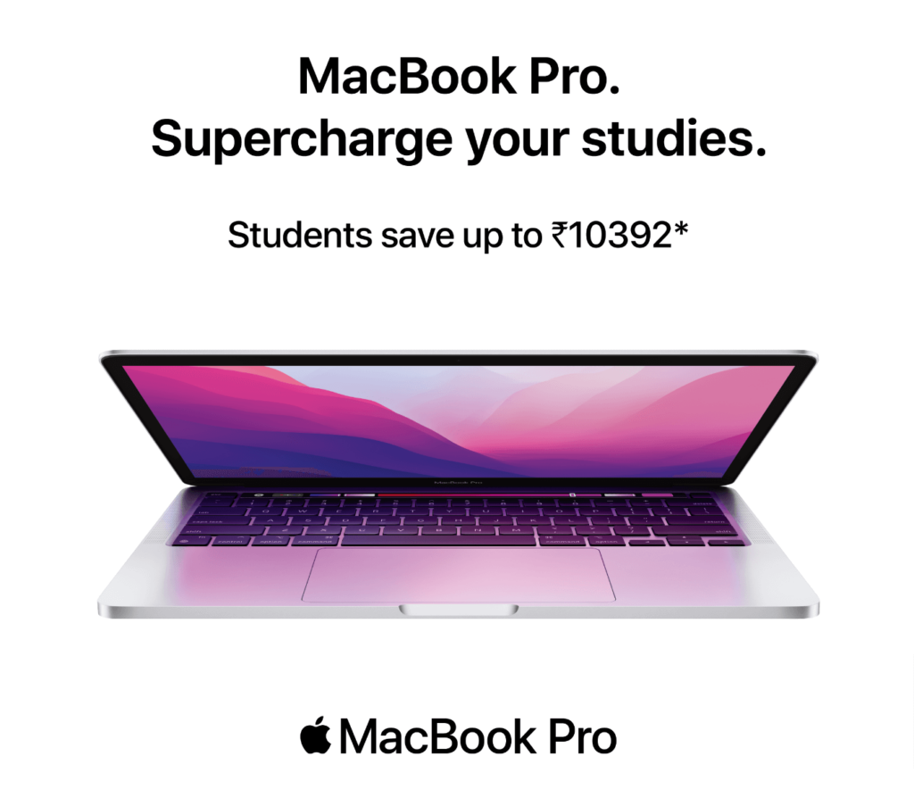 This is an image that shows Apple’s Student Discounts