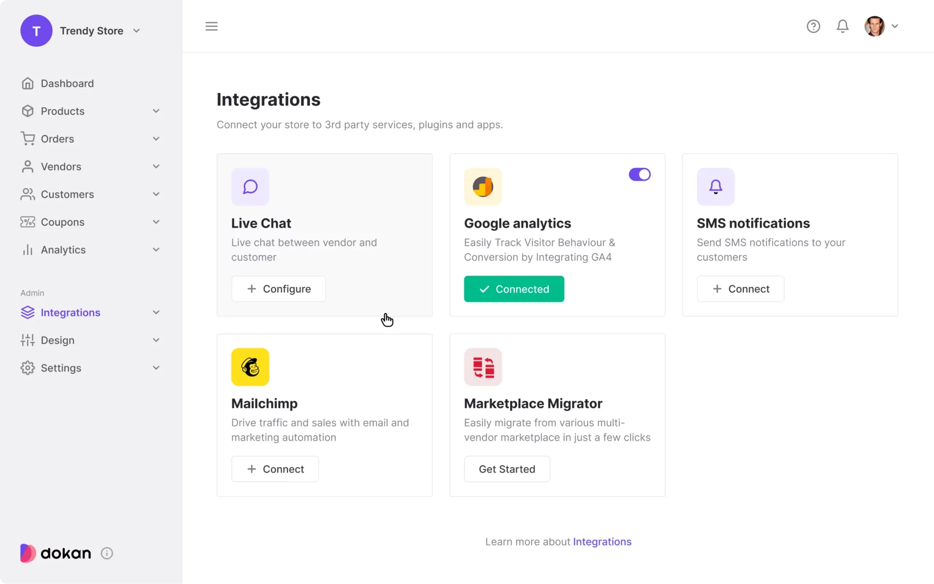 integration communication dashboard