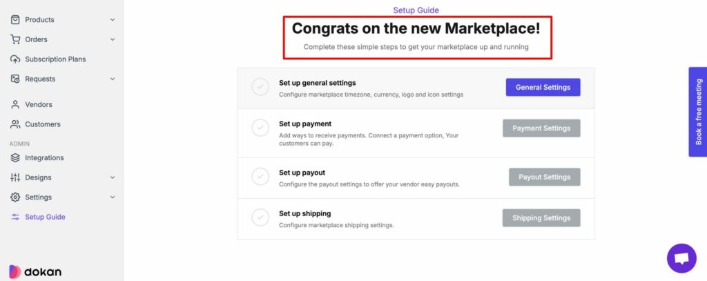 This image shows the congrats message