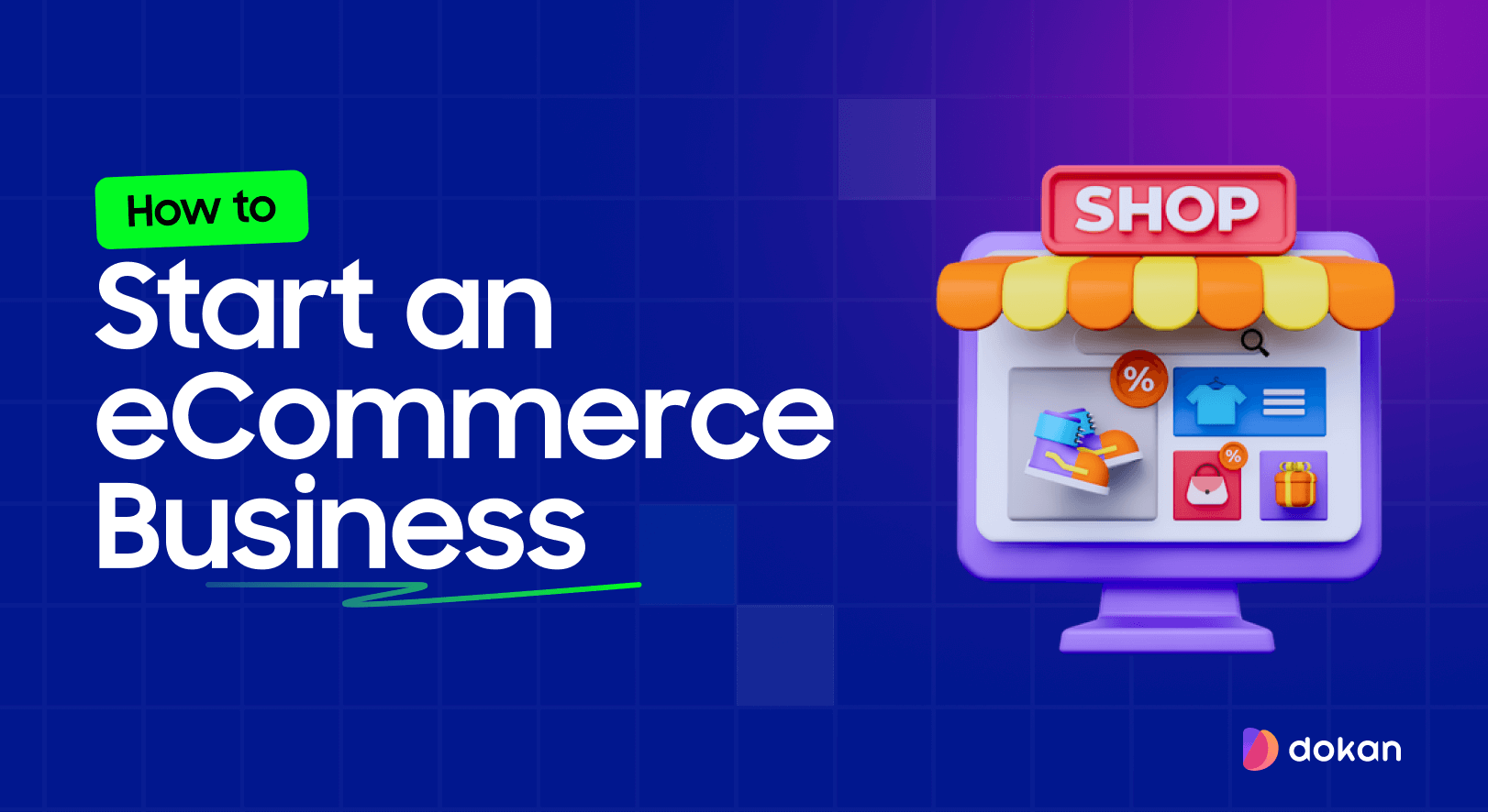 Feature image - How to Start an eCommerce Business