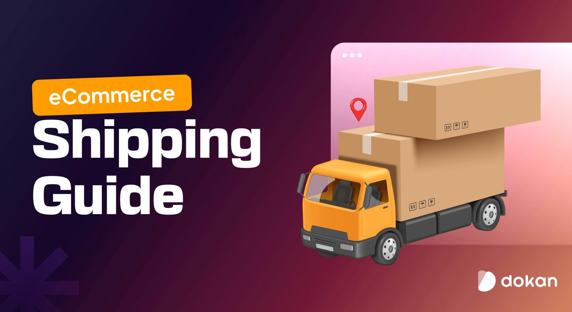 Feature image of the blog - eCommerce Shipping Guide