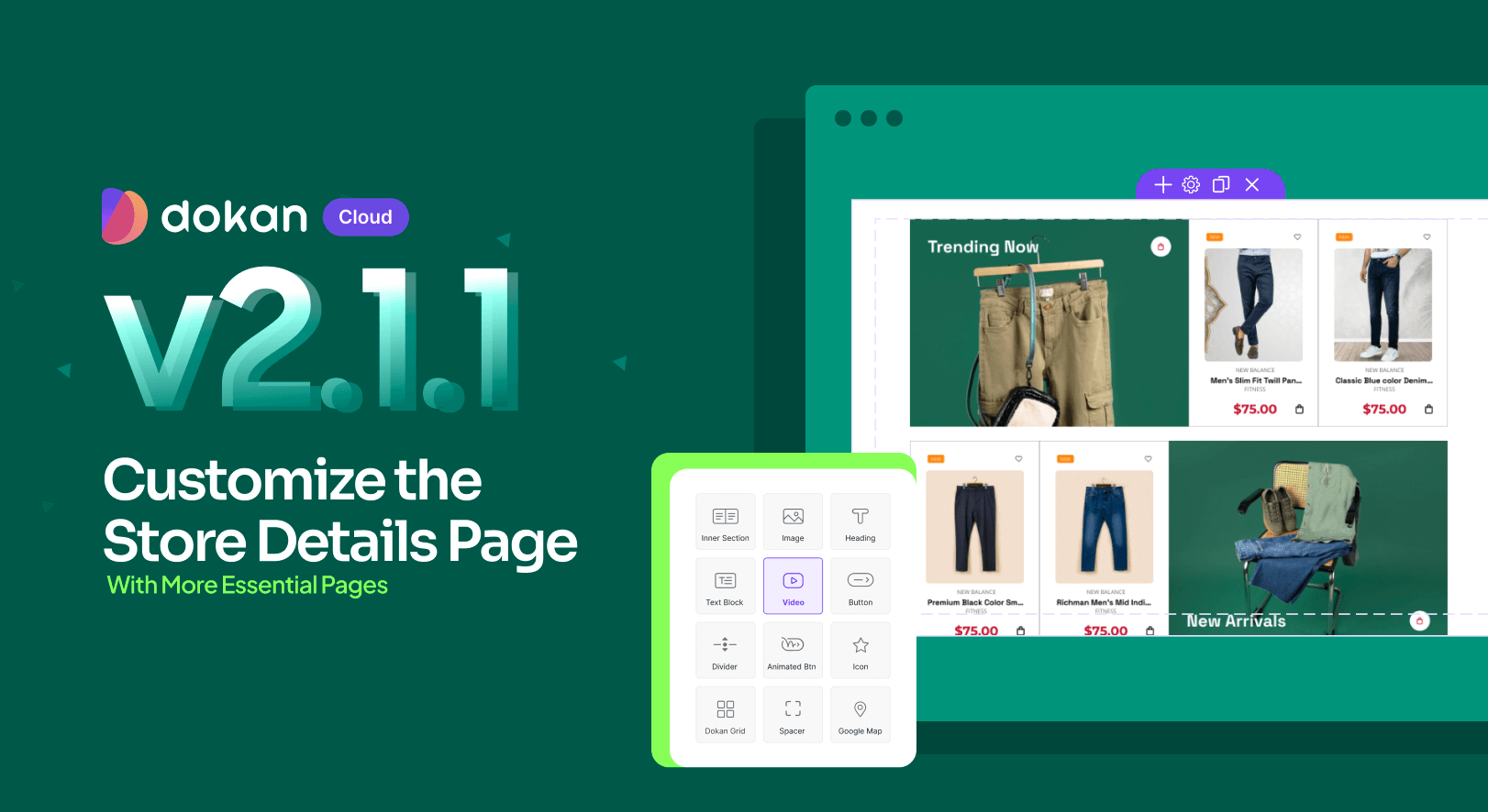 Customize the Store Details Page With More Essential Pages