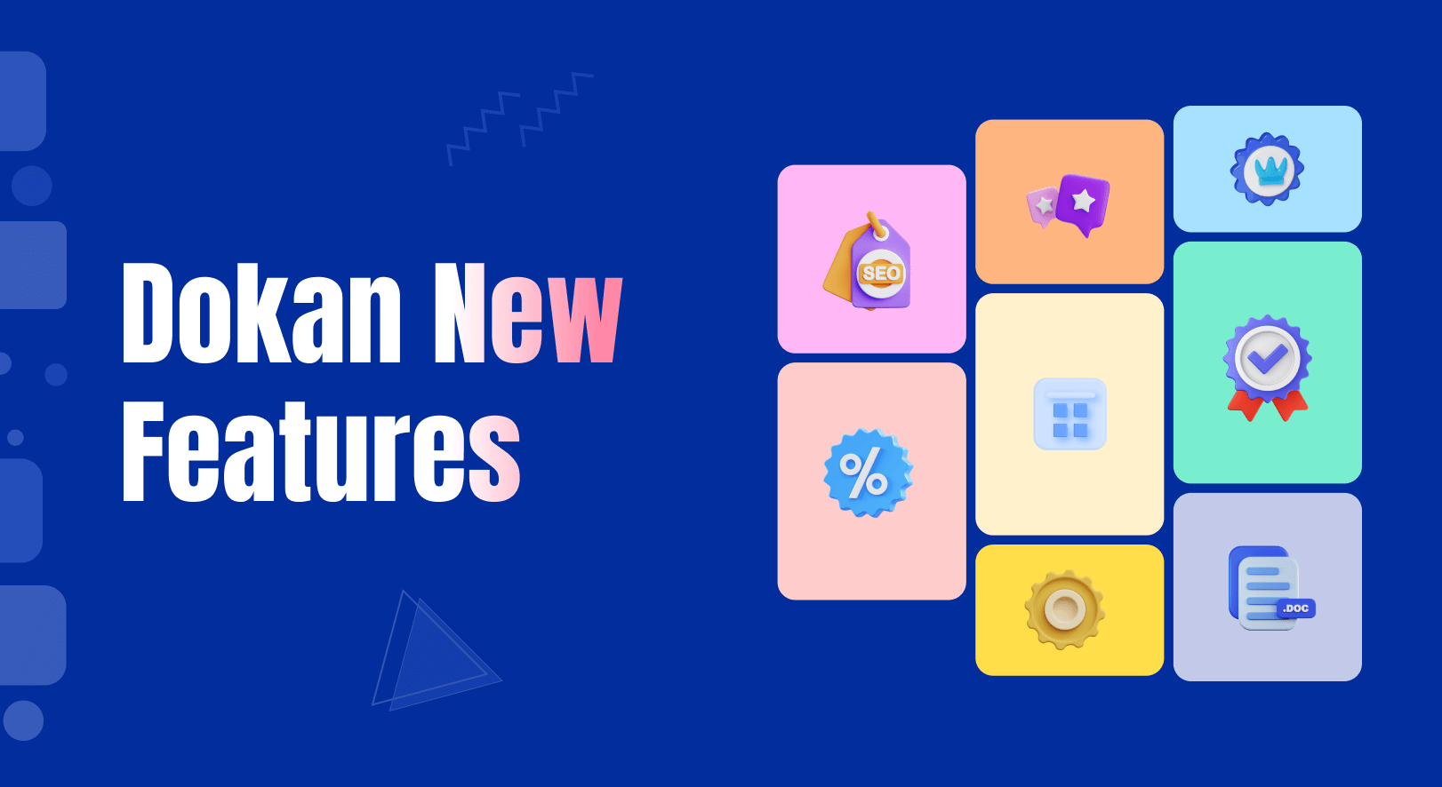 Dokan New Features