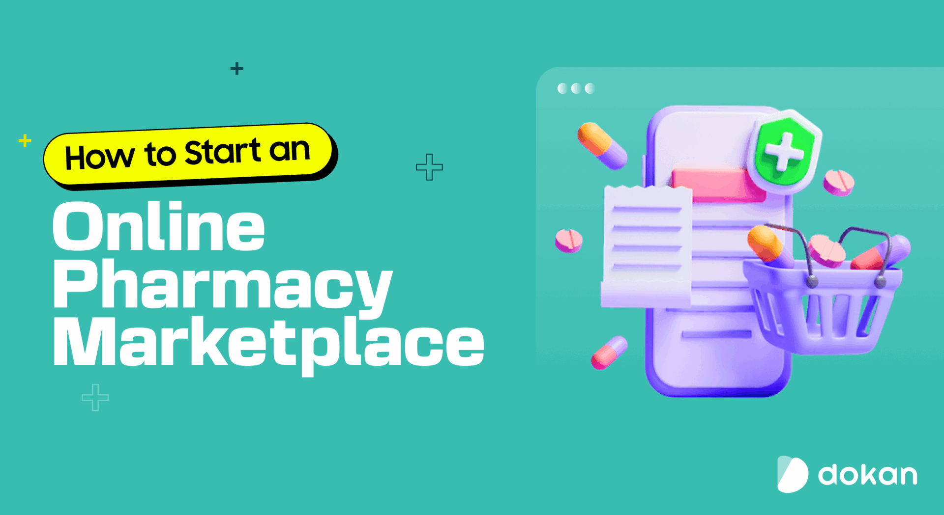 Feature image of the blog - How to Start an Online Pharmacy Marketplace