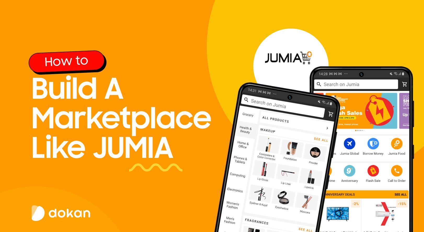 Comment créer une place de marché comme JUMIA