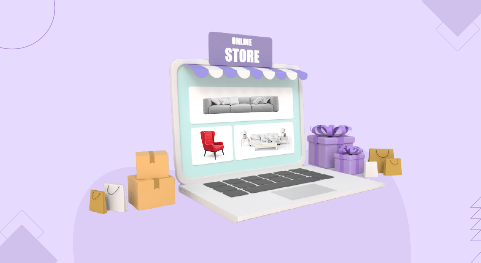 A mobile friendly online store