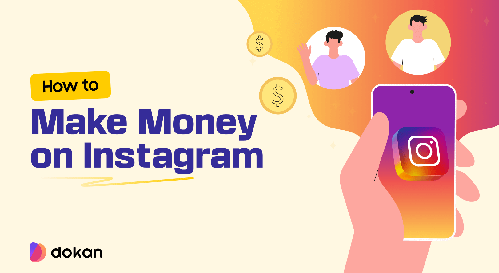 Feature image of the blog - How to Make Money on Instagram for a Beginner