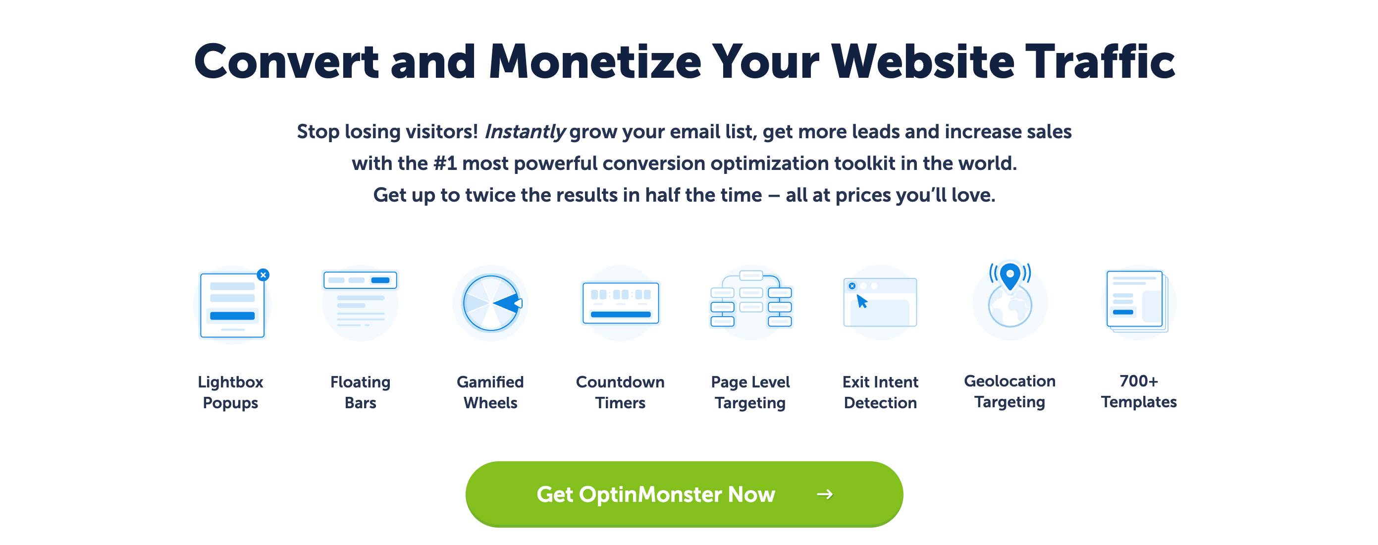 Best eCommerce Tools I’ve Used in 2025 — Only These Made a Real Difference 4 Homepage of the Optinmonster website