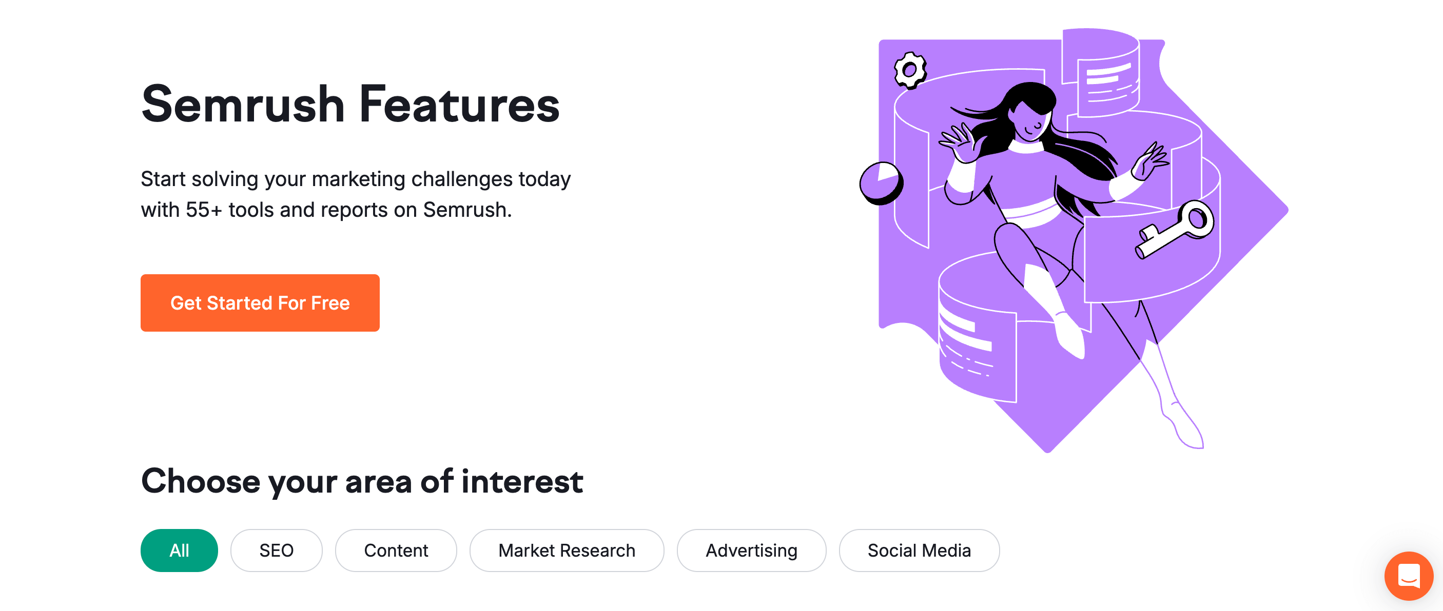 Best eCommerce Tools I’ve Used in 2025 — Only These Made a Real Difference 6 Screenshot of the Semrush homepage