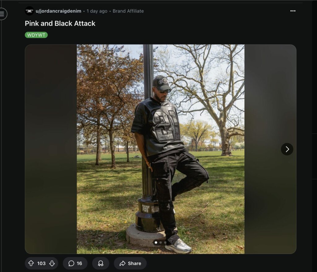 This is a screenshot of reddit community