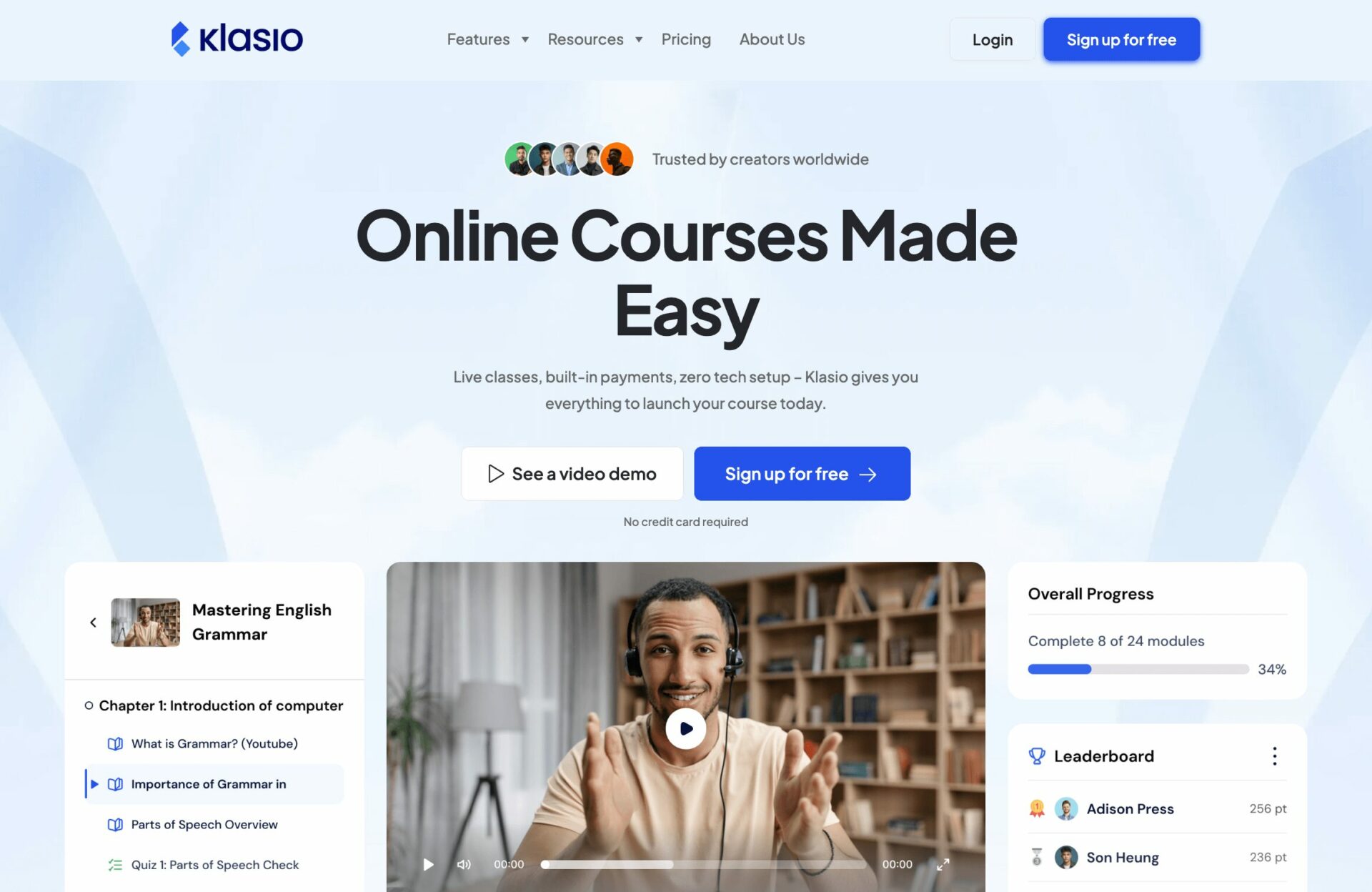 Introducing Klasio: AI-Powered Course Builder for Everyone