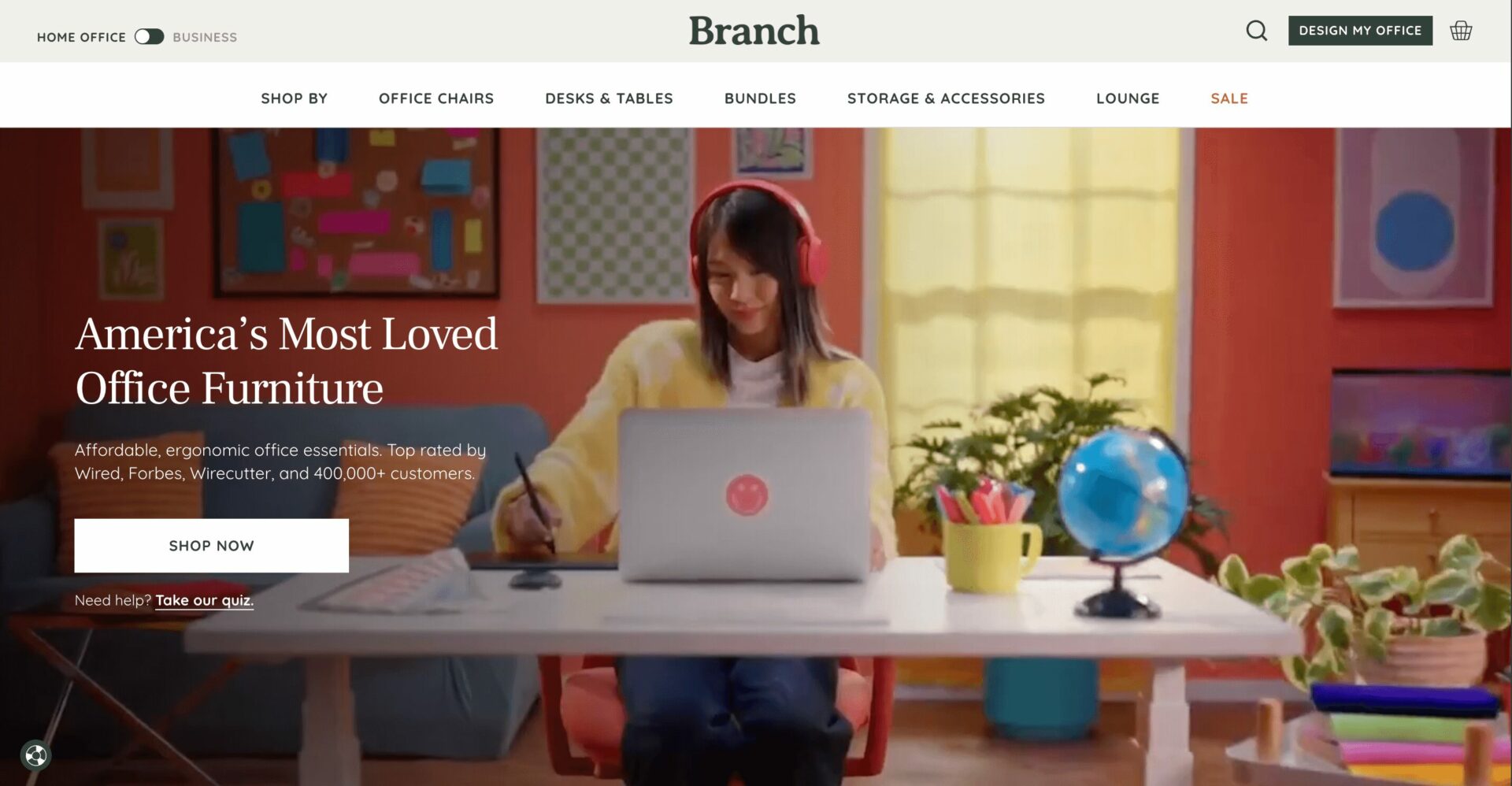 Why is My eCommerce Site not Selling: 13 Reasons and Fixes 11 This is a screenshot of branh furniture