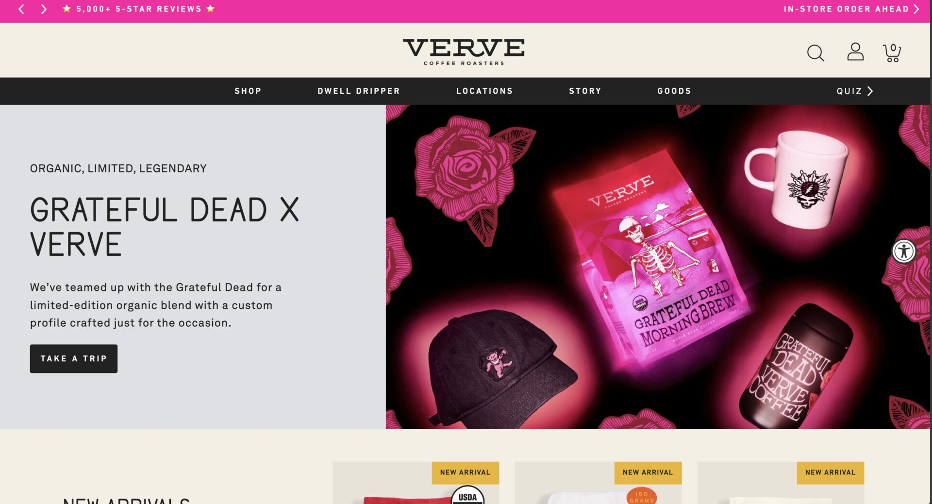 This is a screenshot of verve
