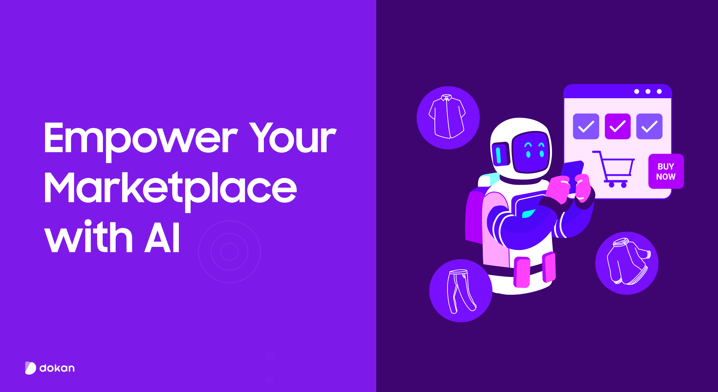 Feature image of the blog - AI in multivendor marketplace