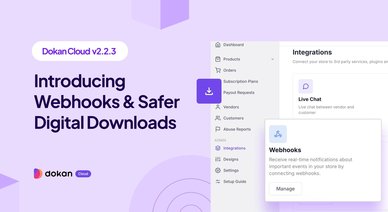 Introducing Webhooks & Safer Digital Downloads