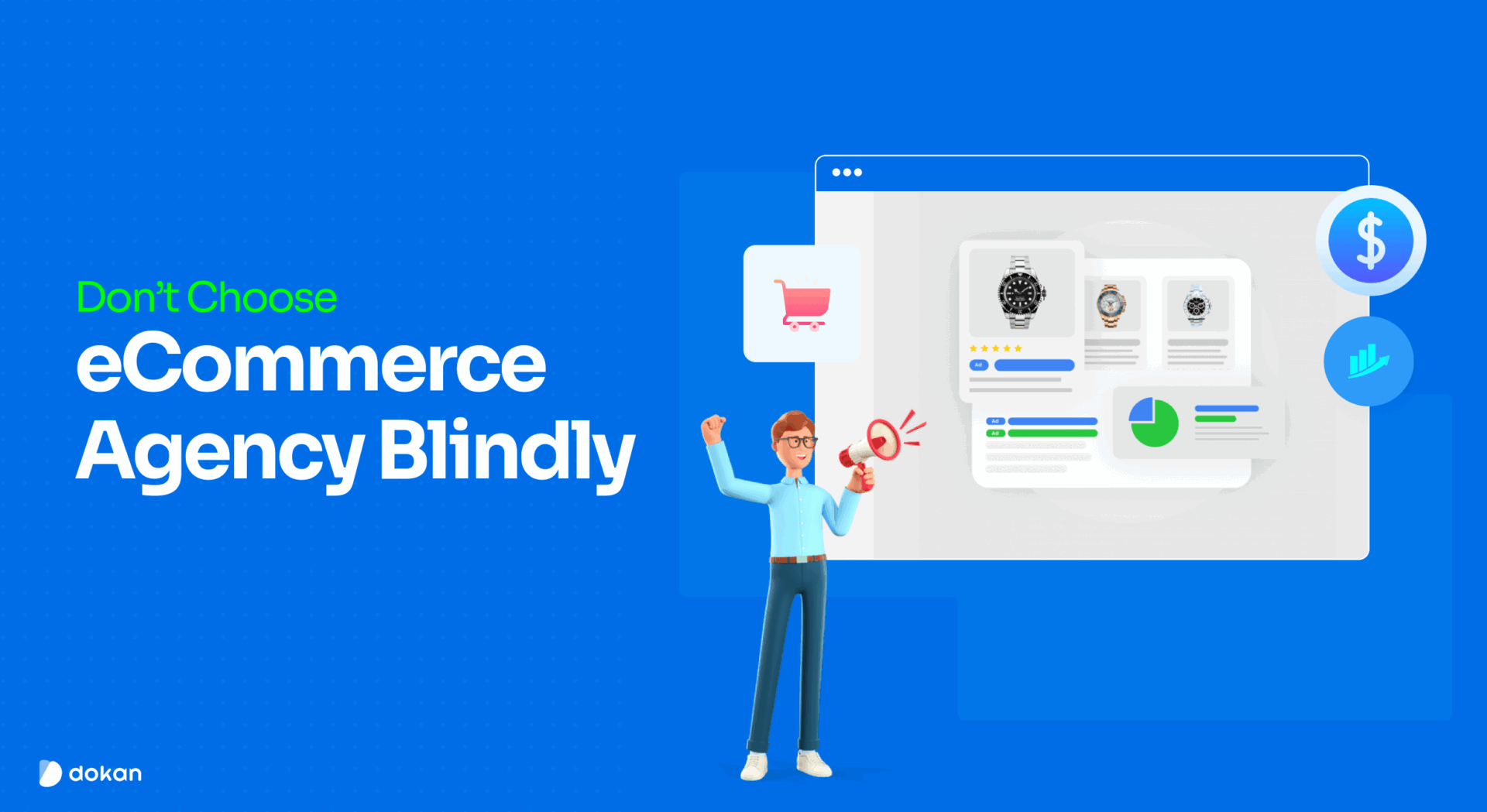 Feature image of the blog - How to Choose an eCommerce Agency