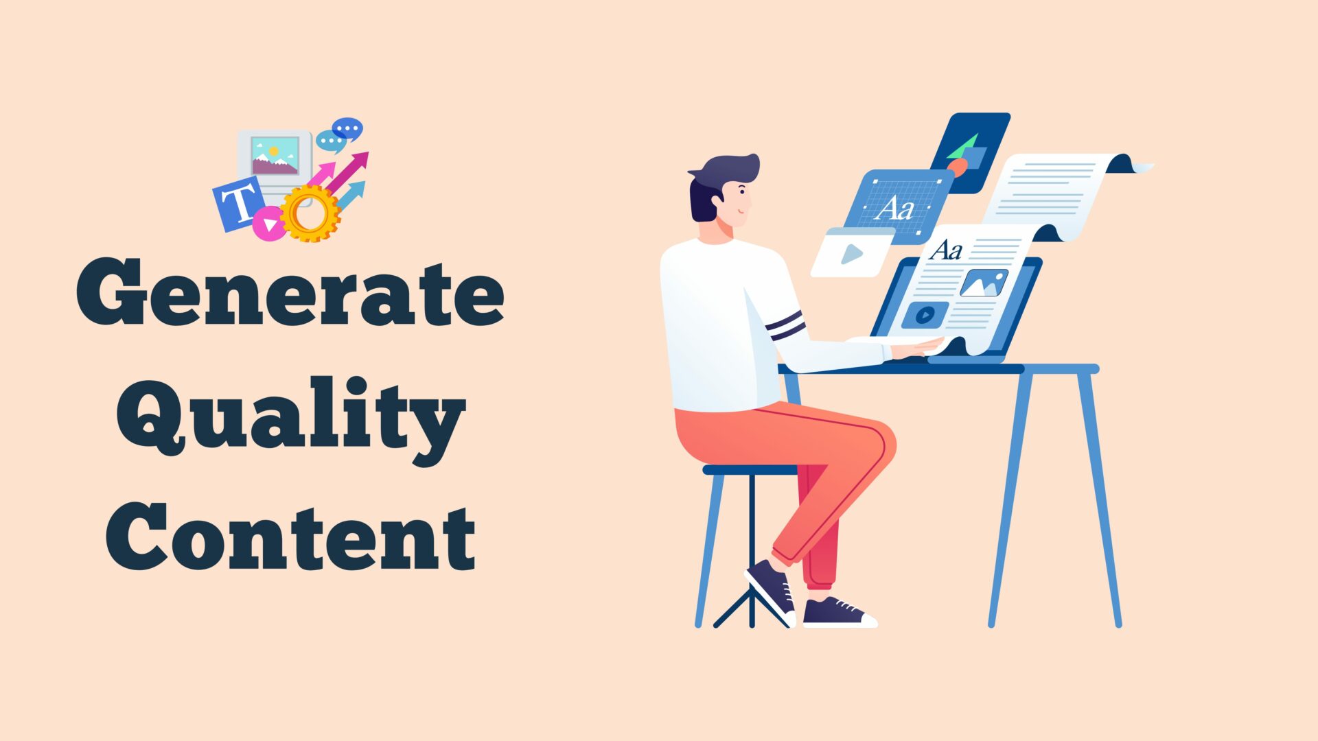 Generate quality content for SaaS marketing strategies