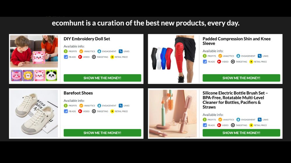 ecomhunt product research