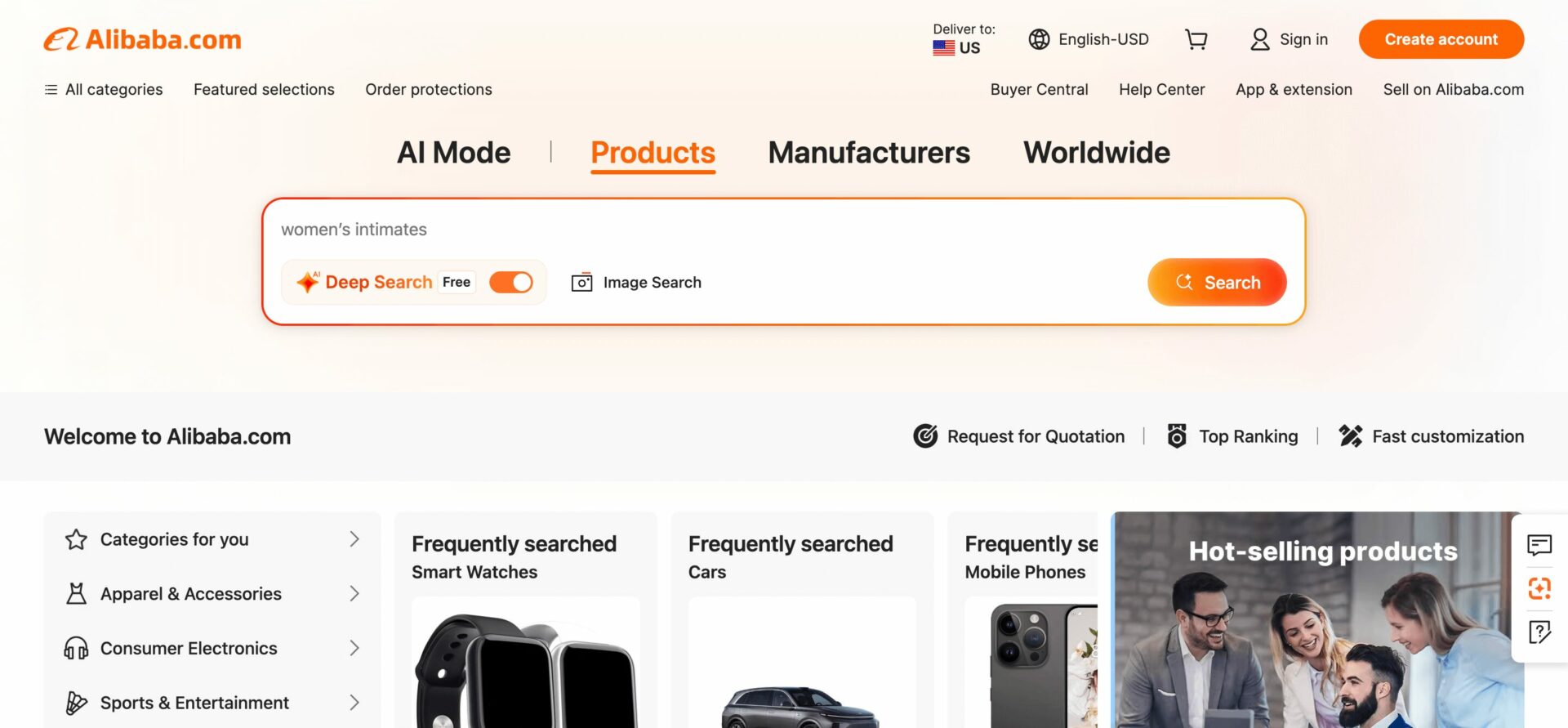 Alibaba eCommerce Marketplace