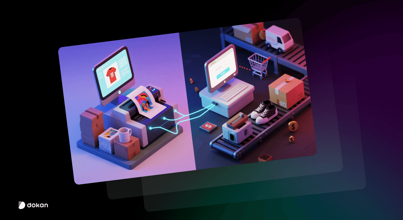 Print on demand vs dropshipping