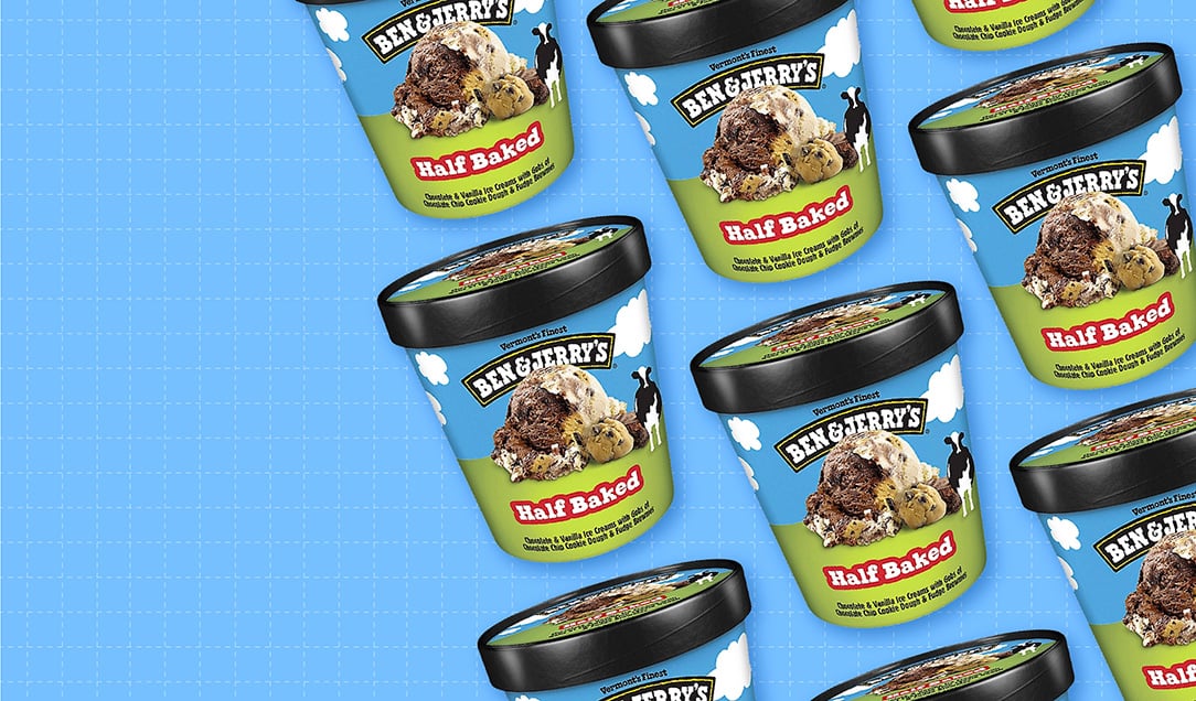 ben n jerrys ice cream- Product Packaging