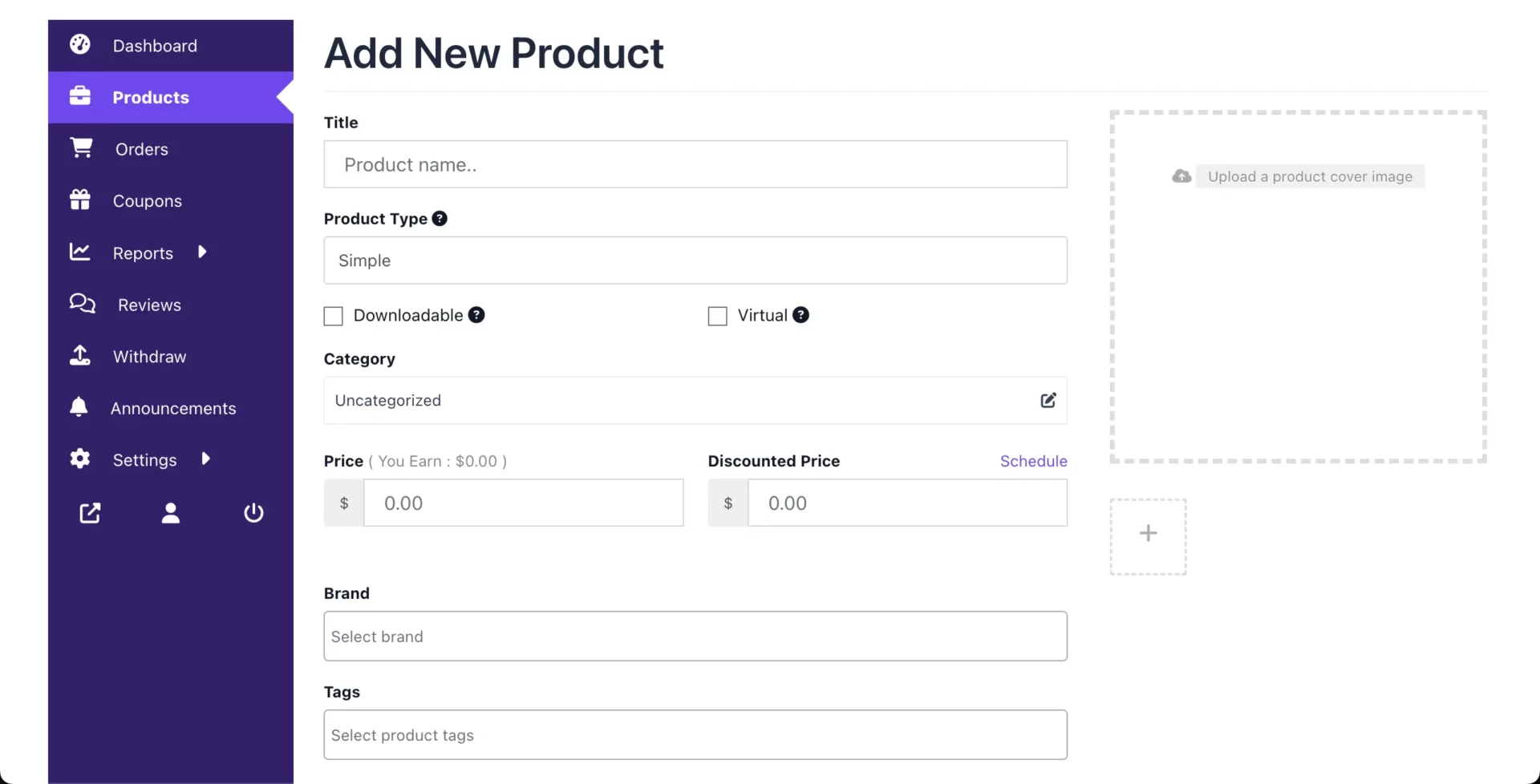Add information about your product