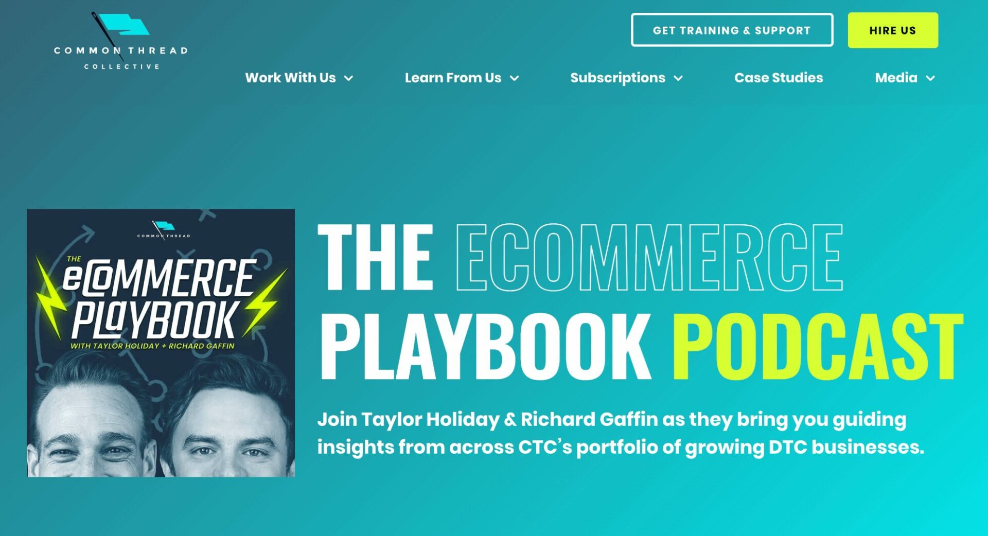 The E-Commerce Playbook