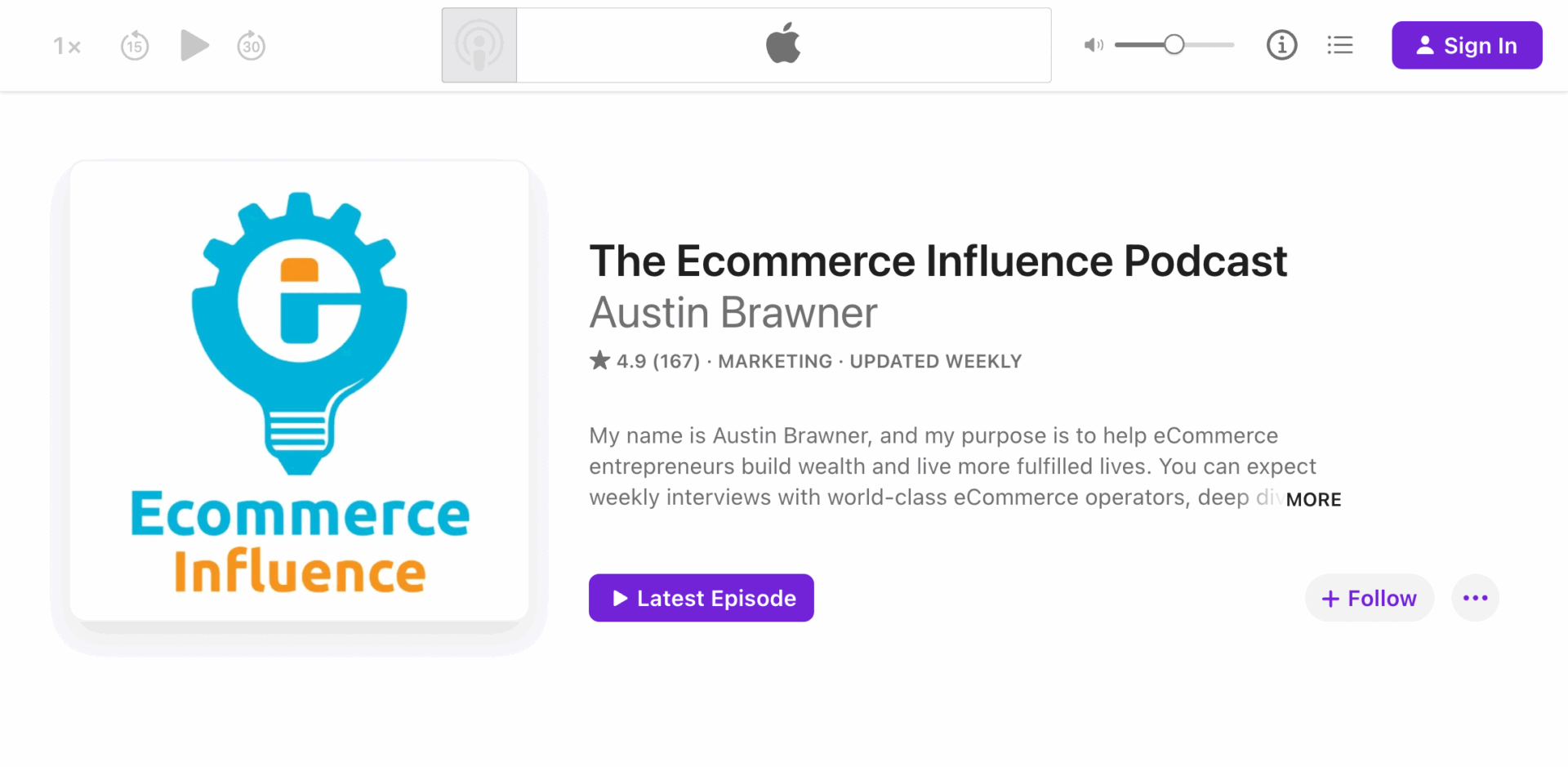 E-commerce Influence