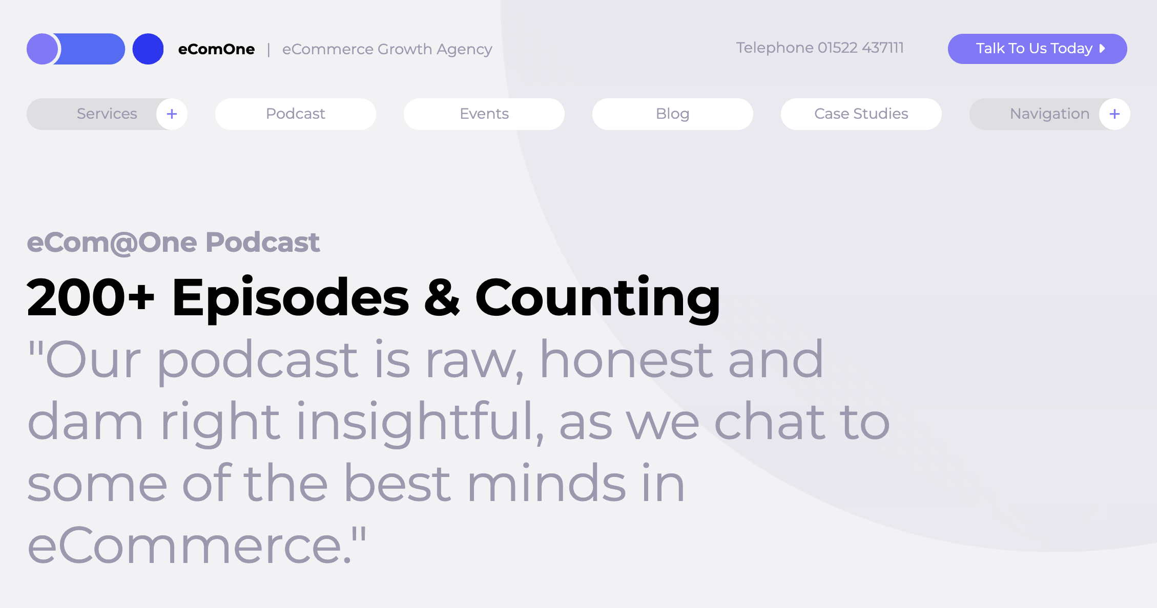 Ecom@One Podcast