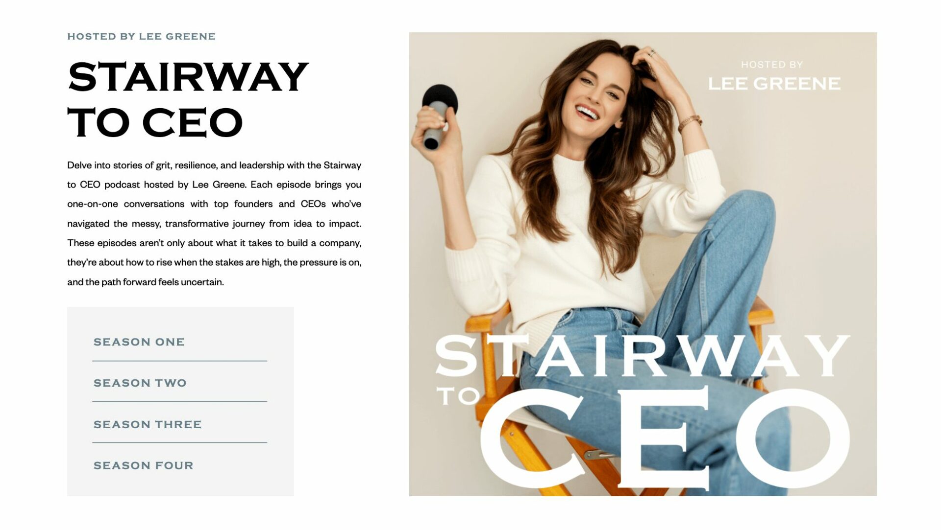 Stairway to CEO
